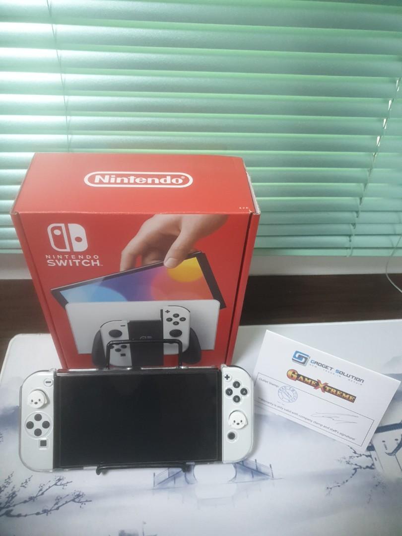 Nintendo Switch OLED White (Banned) plus Lifetime Warranty, Video