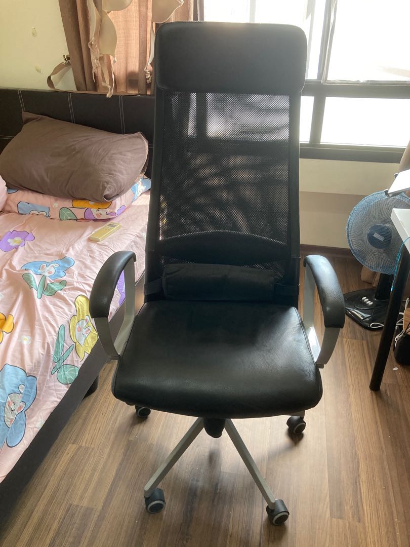 Office chair (Ikea Markus), Furniture & Home Living, Furniture, Chairs