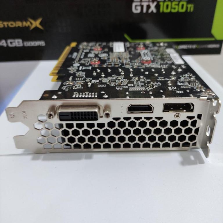 Palit GeForce GTX 1050 Ti StormX 4GB GDDR5 | Graphics Card | Video