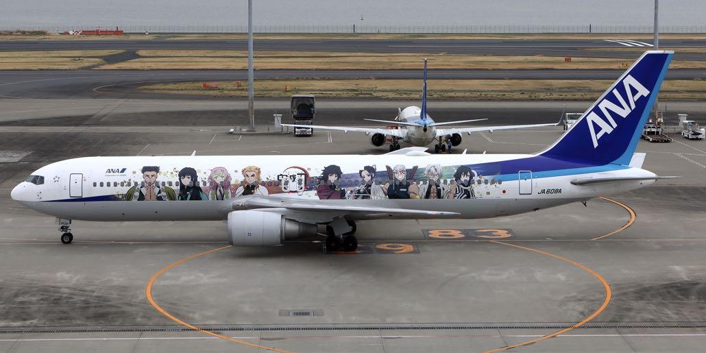 直売卸し売り ANA B767-300ER 鬼滅の刃 JA608A PHOENIX1:400 | www