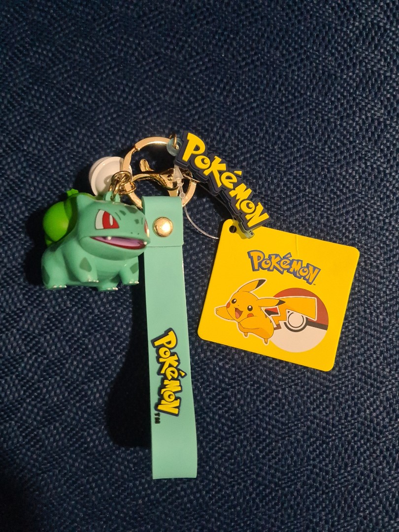 Pokemon Bulbasaur keychain, Hobbies & Toys, Memorabilia & Collectibles