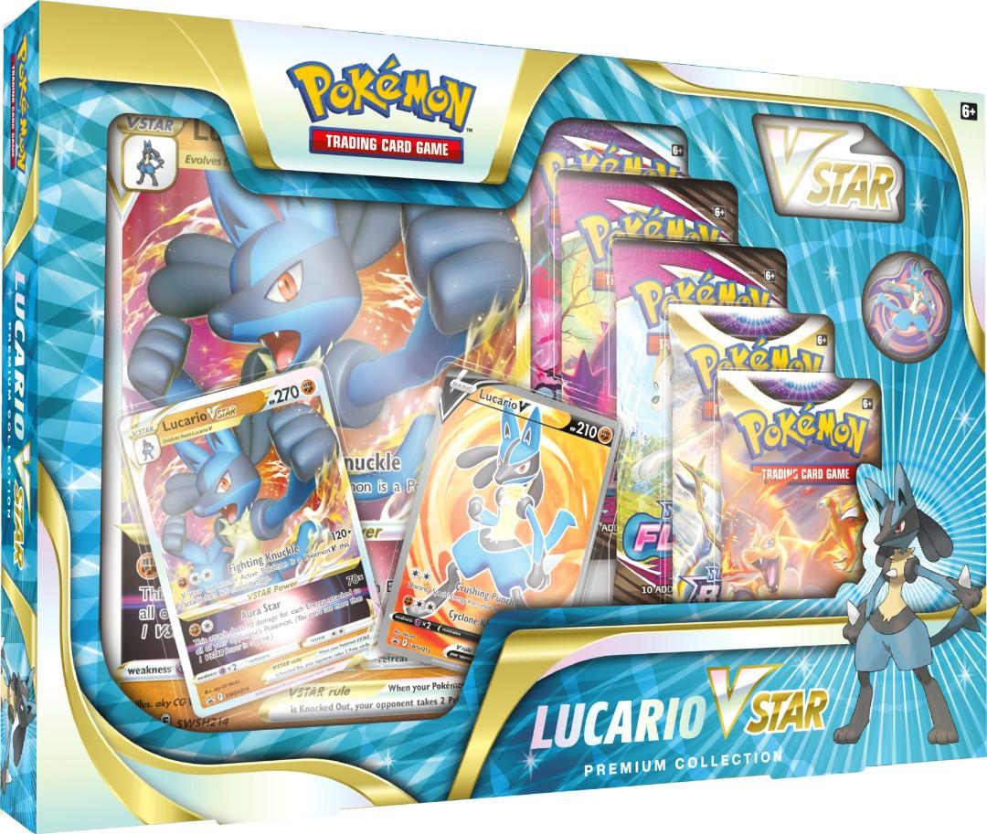 Pokemon Cards TCG Sun & Moon GX Shiny Lucario, Hobbies & Toys, Toys & Games  on Carousell
