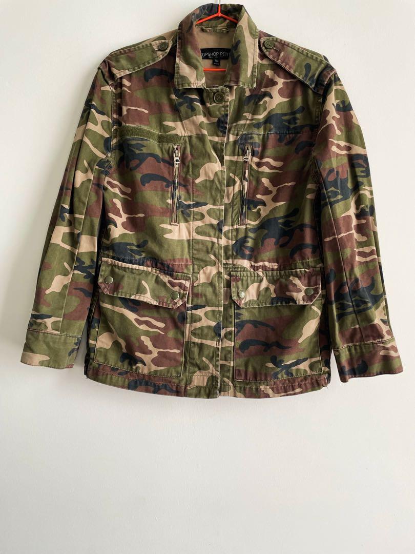 Petite 2025 camouflage jacket