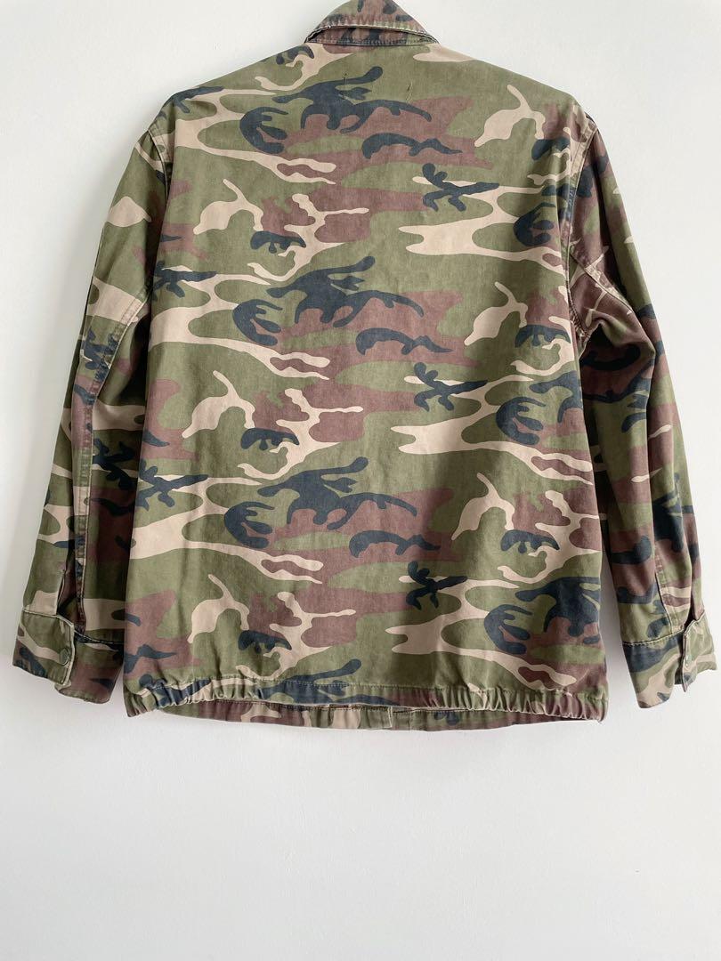 Petite camo jacket sales