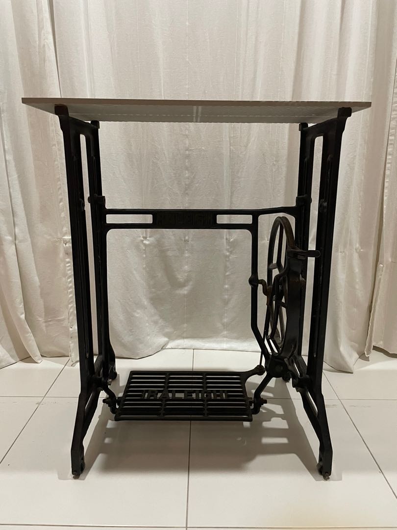 Raleigh Vintage sewing machine legs, Furniture & Home Living, Furniture