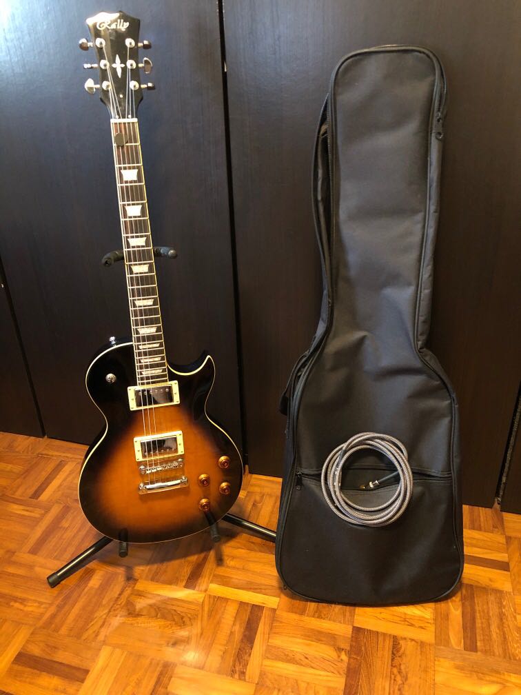 Rally Electric Guitar Les Paul body, Hobbies & Toys, Music & Media