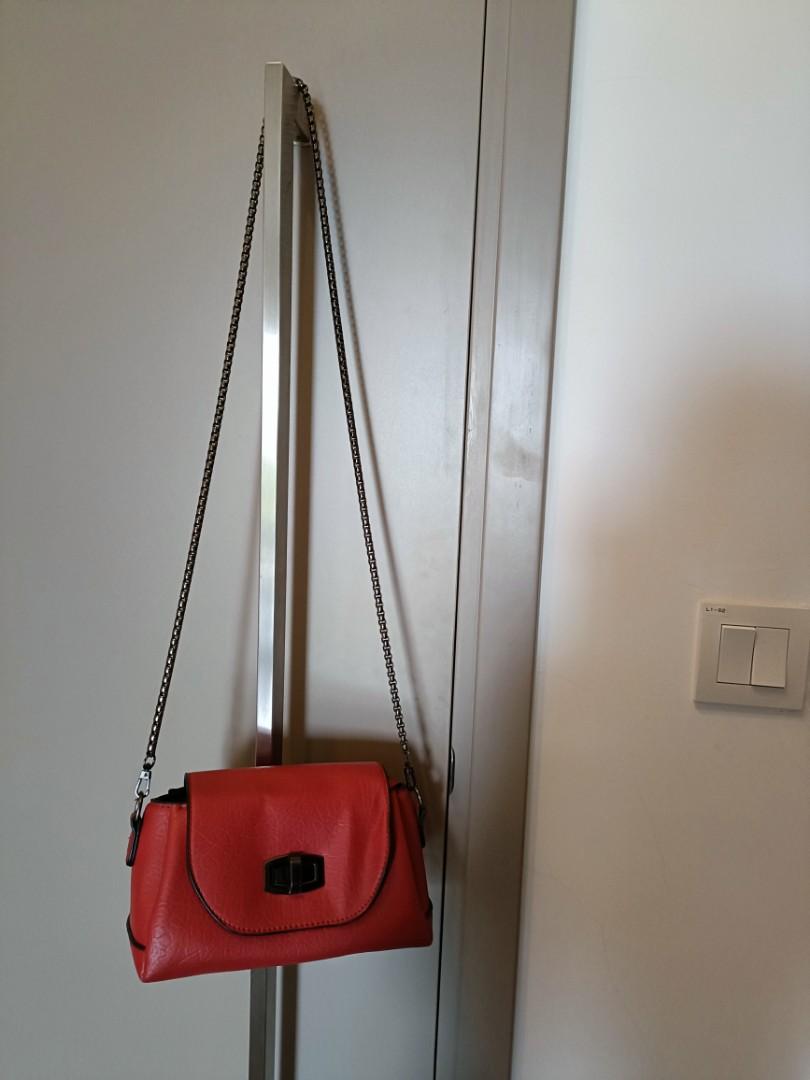 Red cross shoulder discount bag