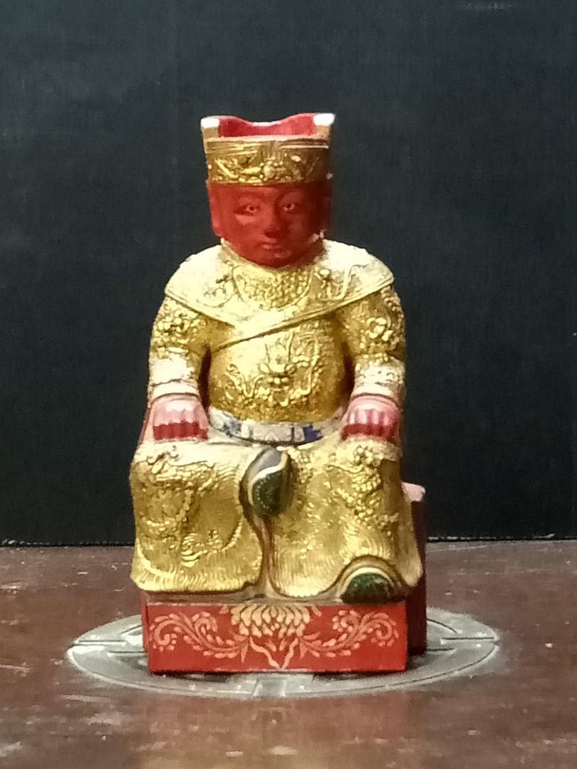 Republic Traditional Xiamen Gold Treated Wood Carving. 民国厦门 
