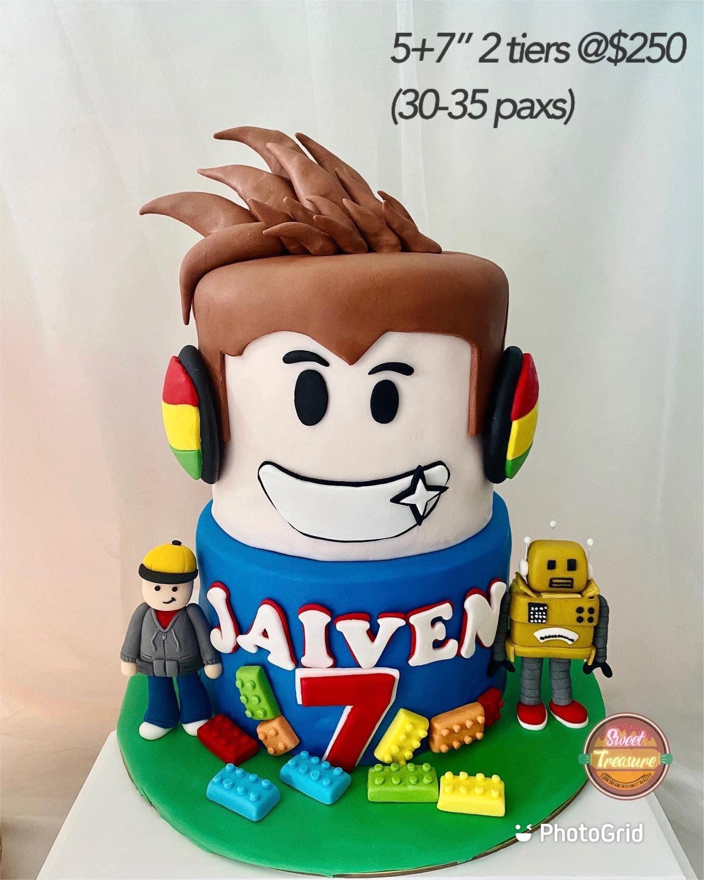 Roblox and Lego Cake – Sei Pâtisserie