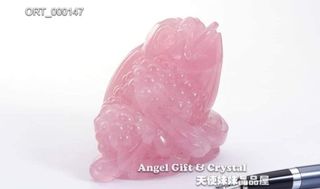 🧧CNY SPECIAL: Wealth Toad Carved From different Crystals 招财水晶金蟾 Collection item 1