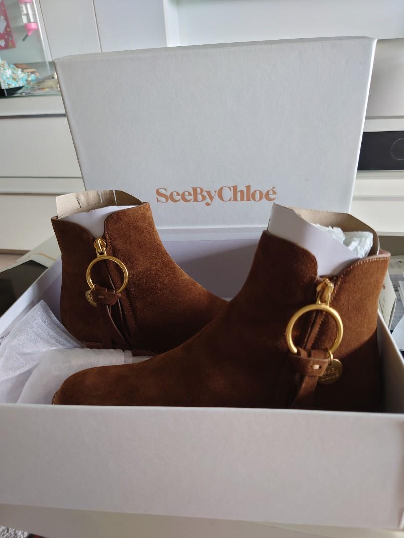 Chloe see sale boots