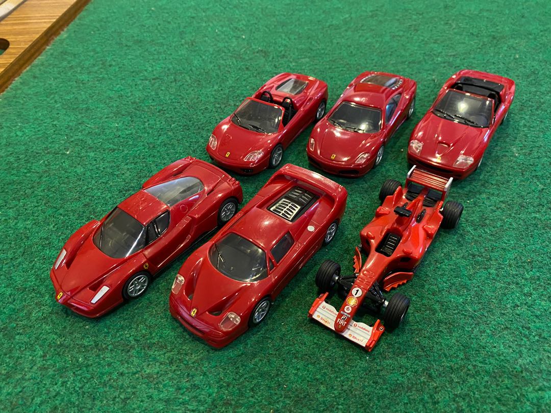 Shell ferrari hot sale model cars