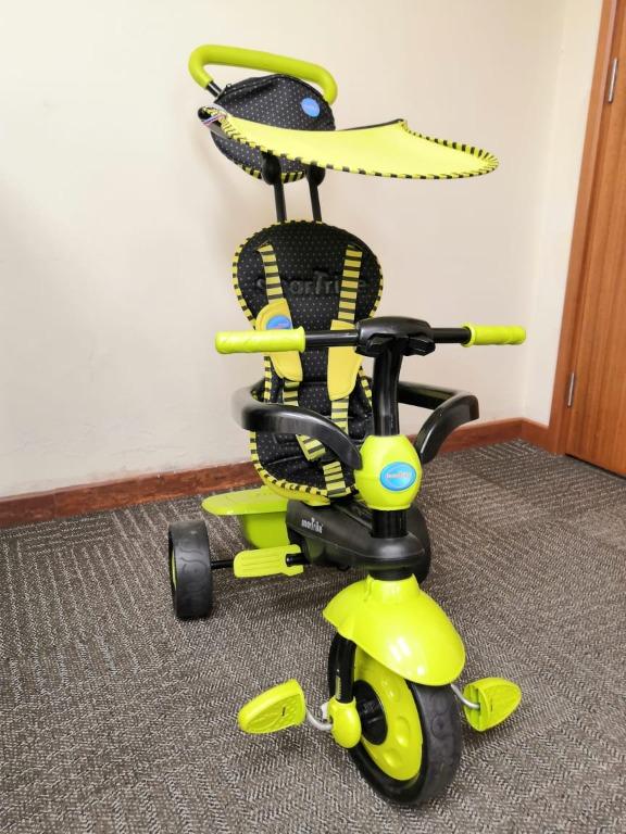 SMARTRIKE Glow Touch Steering 4 in 1 Trike green Babies Kids