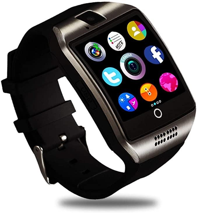 Smartwatch Waterproof Round Smart Watch with Sim Card Camera
