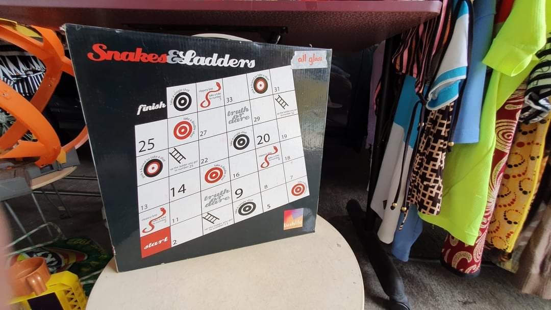 Snakes and Ladders Shotglass set, Hobbies & Toys, Toys & Games on Carousell