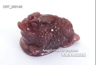 🧧CNY SPECIAL: Wealth Toad Carved From different Crystals 招财水晶金蟾 Collection item 2
