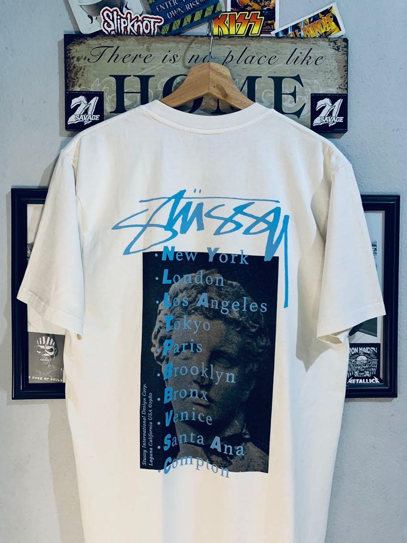 statue tee stussy