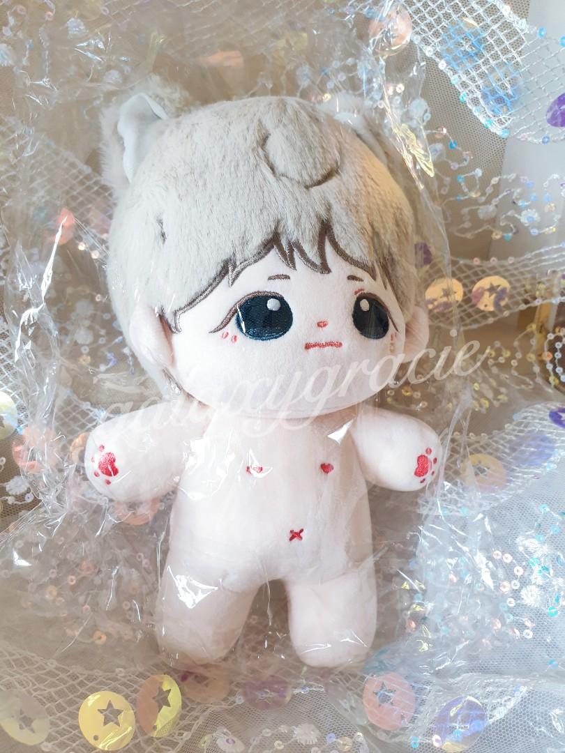 Suga 20cm BTS Doll Chubby Kitty Yoongi Doll with inner skeleton