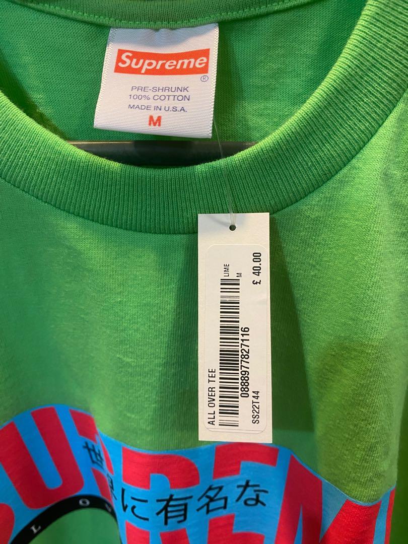 Supreme all over tee cheap