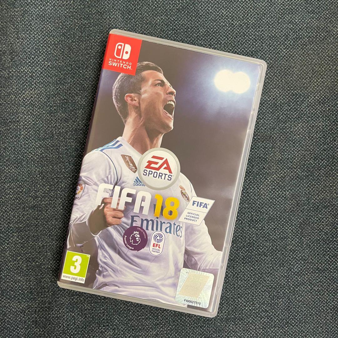 Switch Fifa 18 1 4人家庭遊戲 電子遊戲 電子遊戲 Nintendo 任天堂 Carousell