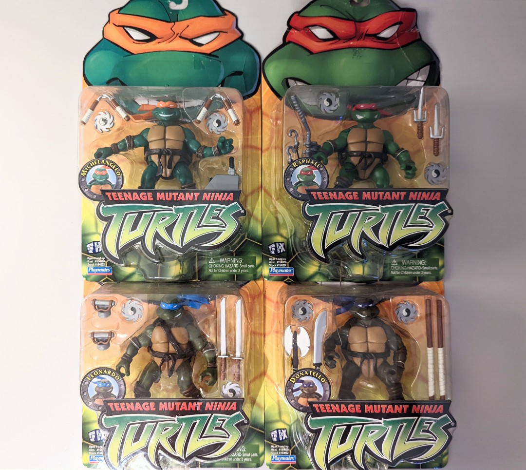 2002 tmnt action figures sale
