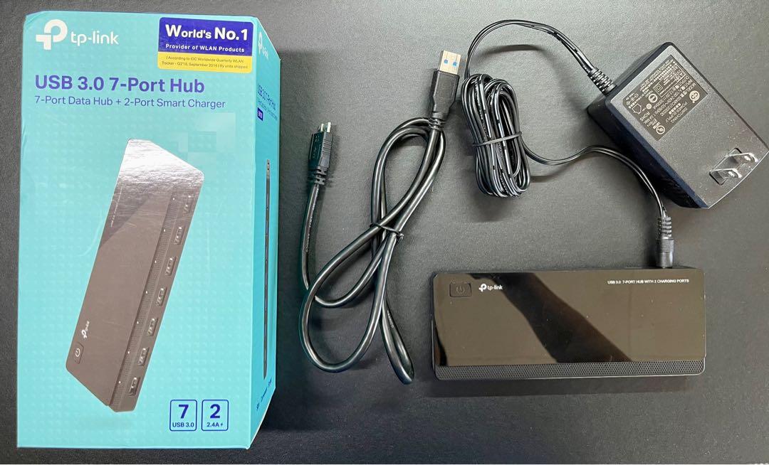 TPLink UH720 USB 3.0 7Port Hub with 2 Charging Ports, Computers