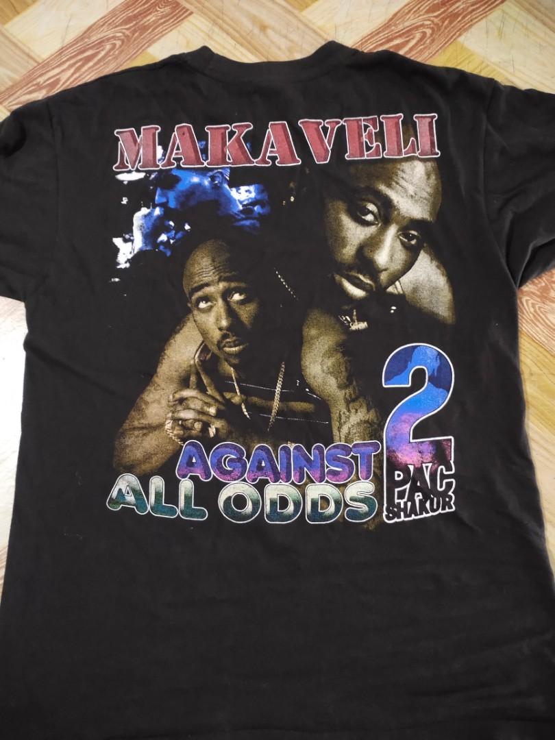 Tupac 2pac boothleg t shirt, Fesyen 