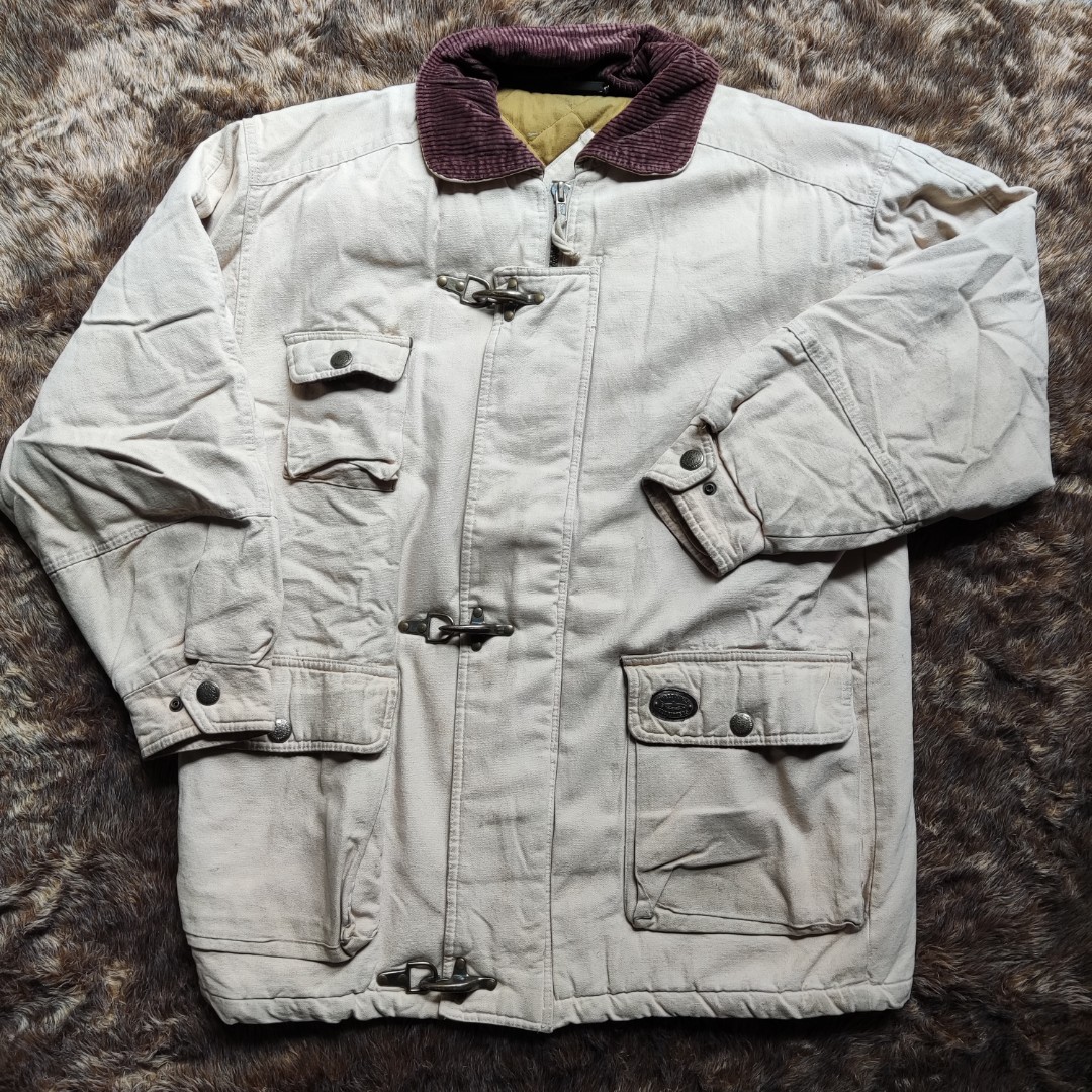 80s Vintage Tweed River Work Jacket 