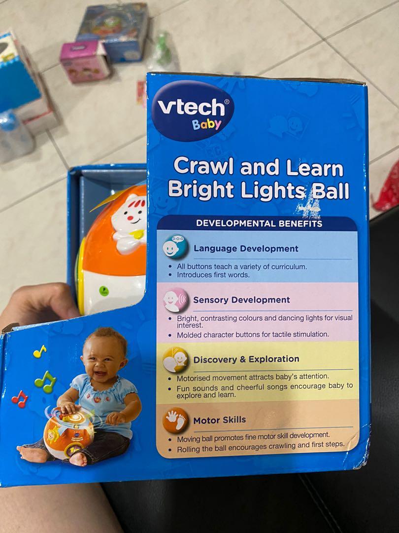 Vtech baby crawl and learn bright lights ball online