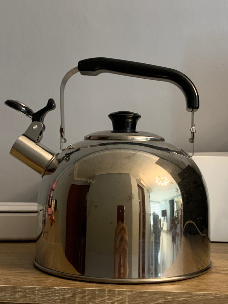 Zebra Whistling kettle stainless steel 3.5L , TV & Home Appliances