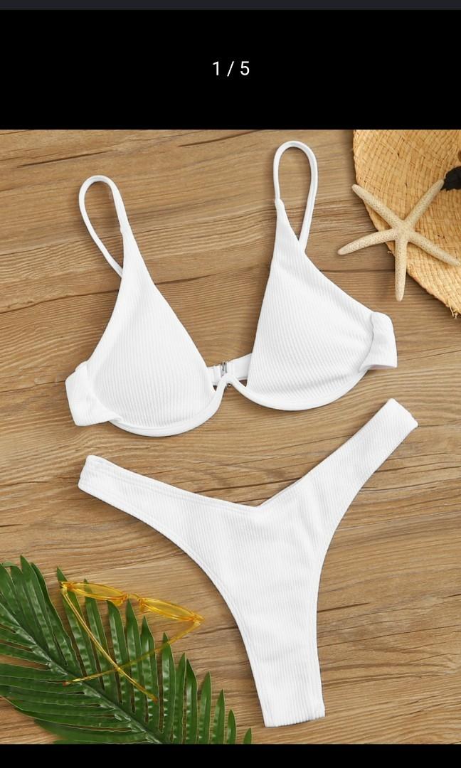 Deep plunge underwire discount bikini