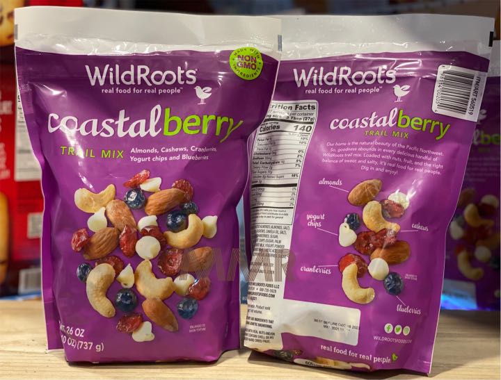 WildRoots　Coastel　Berry　雜錦果仁,　嘢食　嘢飲,　包裝食物即食食物-　Carousell