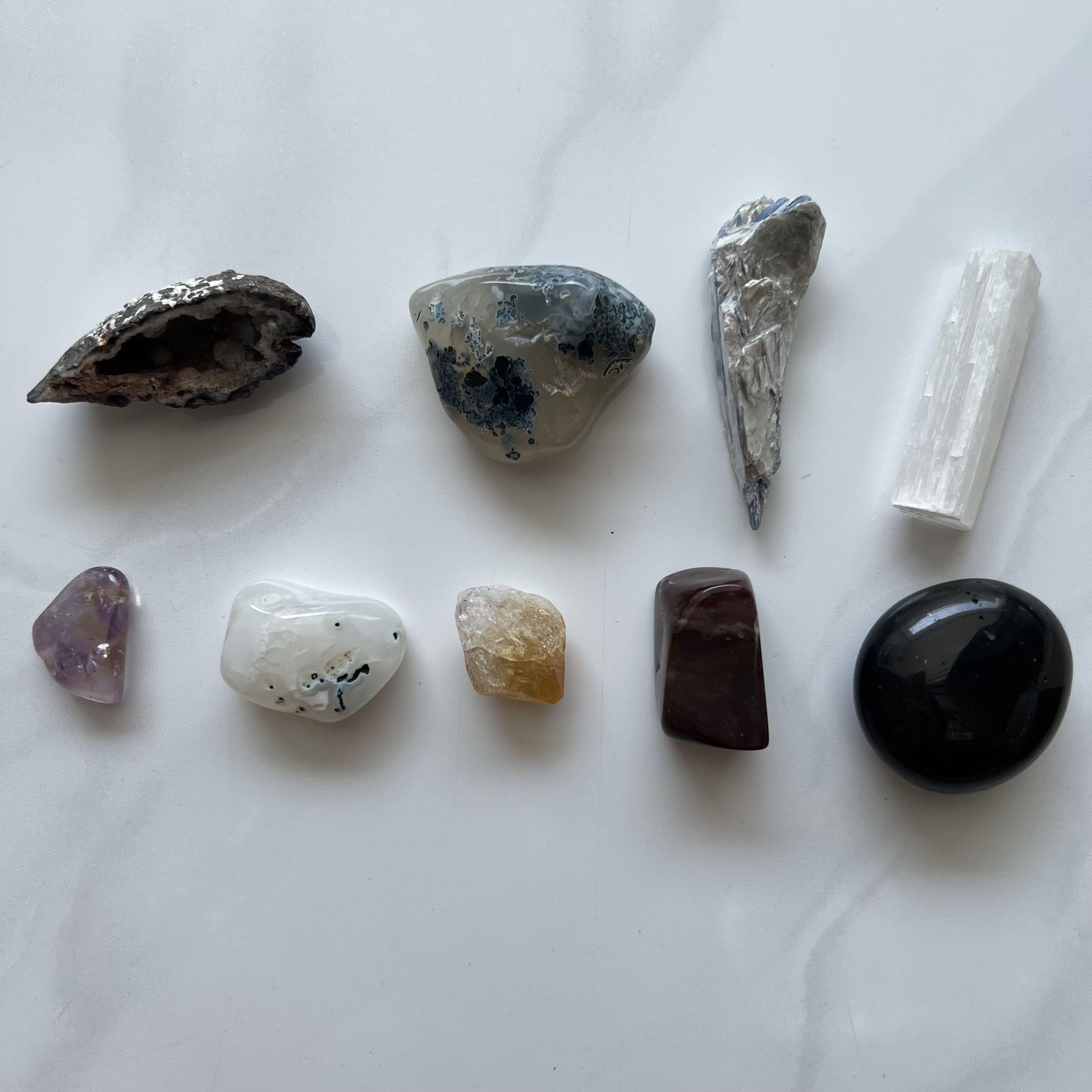 Gold crystals discount and stones