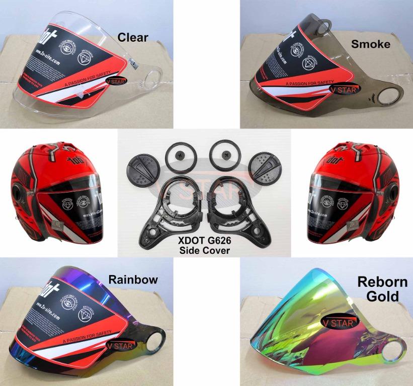 X dot helmet visor online