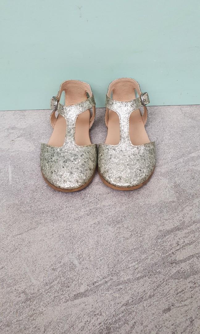 bebe glitter shoes