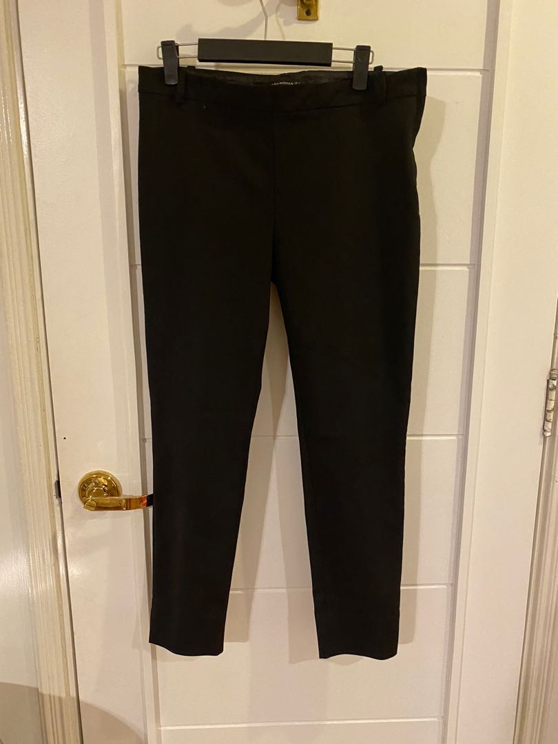 Zara Black Ankle Length Pants, Women's Fashion, Bottoms, Other Bottoms