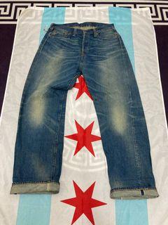 LVC Levi's Vintage Clothing 1976 501 Raw Selvedge Slim Fit Denim Jeans  29X32 USA