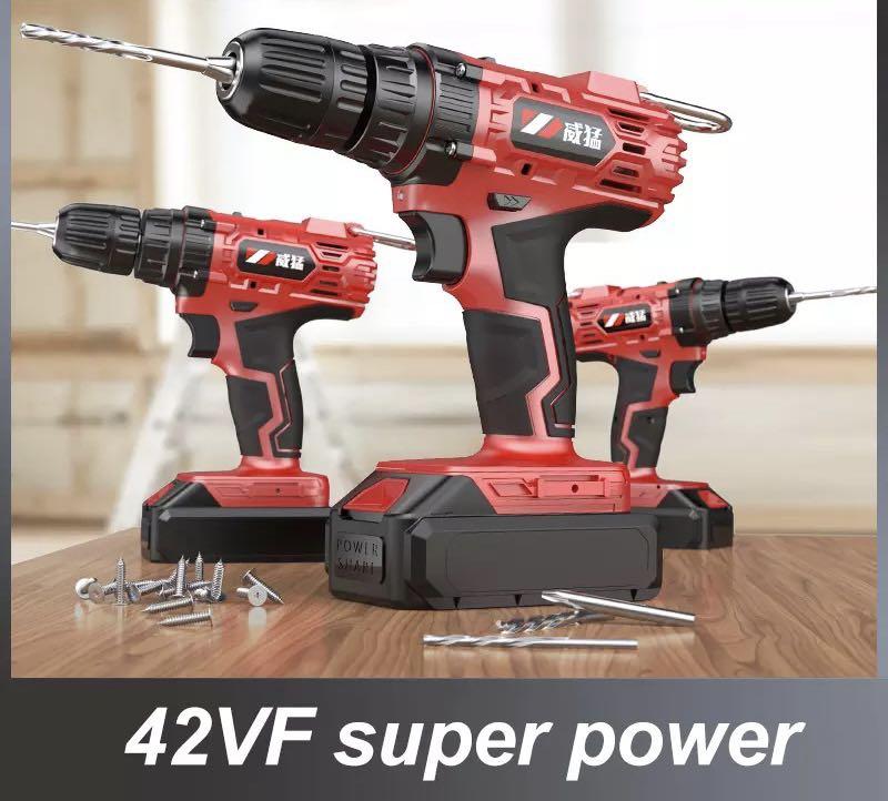Powerful battery drill hot sale