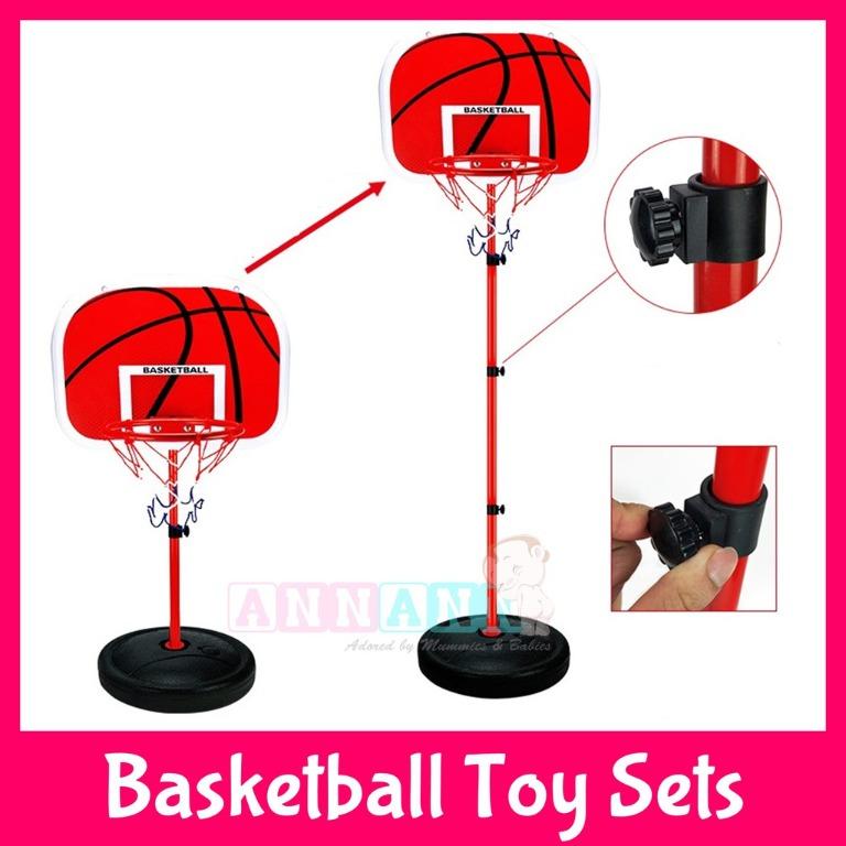 Birthday Gift Basketball Hoop Set Indoor Outdoor Toddler With Stand For Kids 