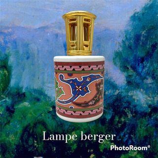 (可議價)法國伯格居家香氛精品- Lampe Berger-陶瓷薰香瓶-限量古董收藏復古古物薰香瓶