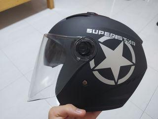 Andes Black Matte Helmet