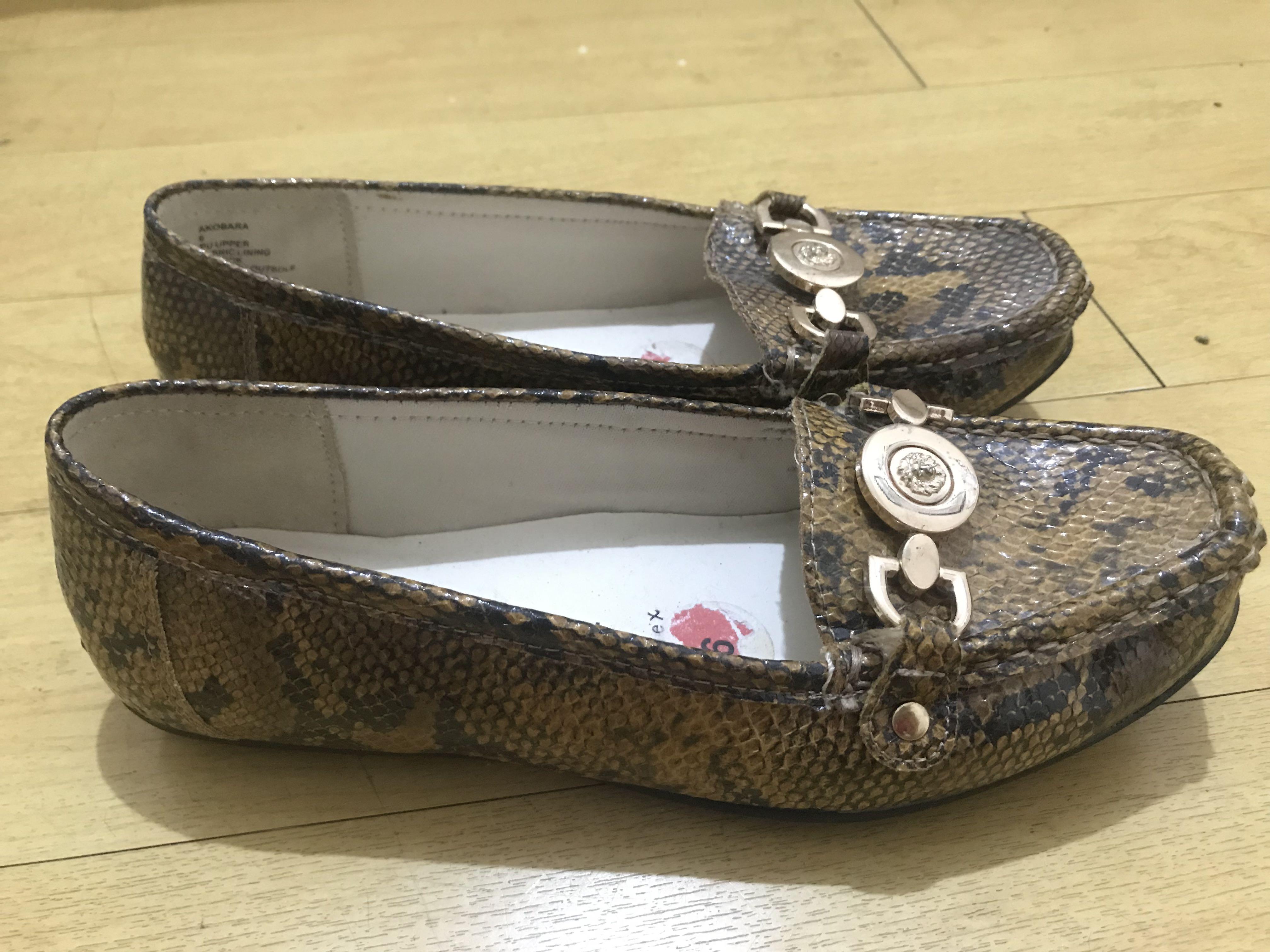 Anne klein snakeskin shoes clearance