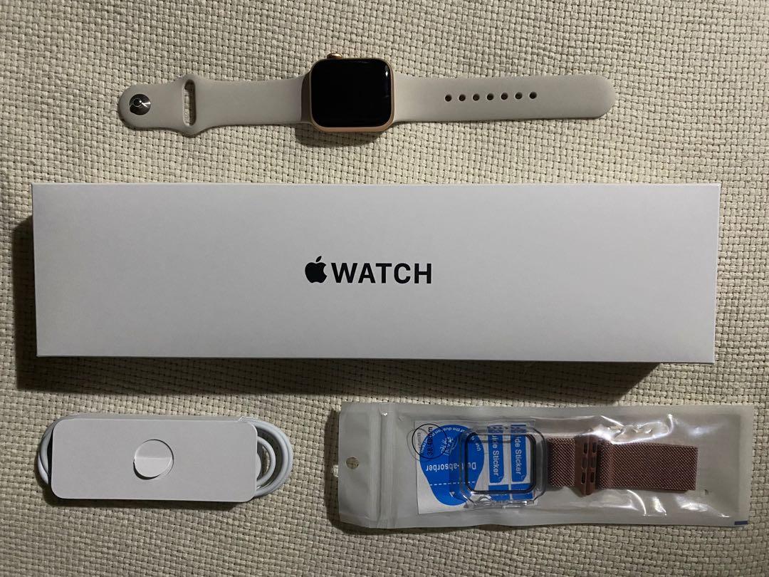 Apple Watch SE 40mm/ GPS+Cellular/ Gold Aluminium Case w Starlight