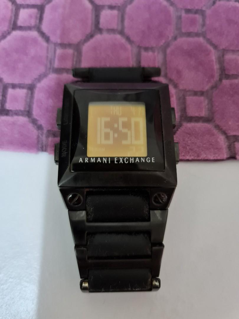 Armani exchange outlet watch digital