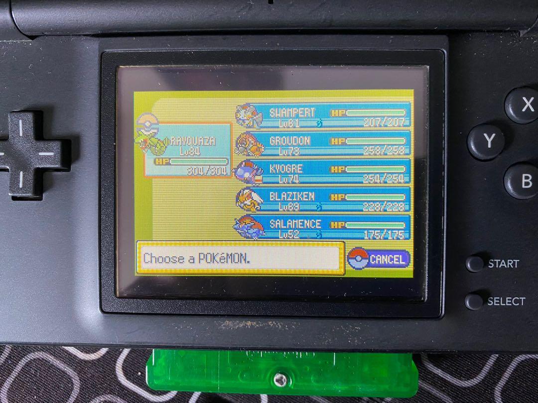 Authentic) Pokémon emerald cartridge, Video Gaming, Video Games, Nintendo  on Carousell