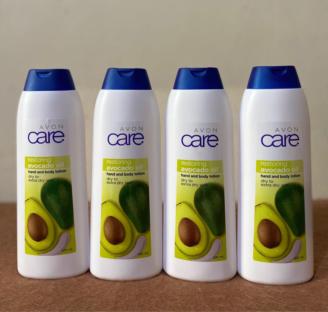 AVON CARE RESTORING AVOCADO OIL HAND & BODY LOTION 400ML, Beauty
