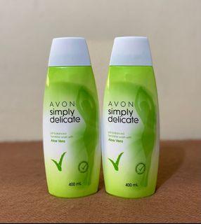 AVON SIMPLY DELICATE FEMININE WASH 400ML
