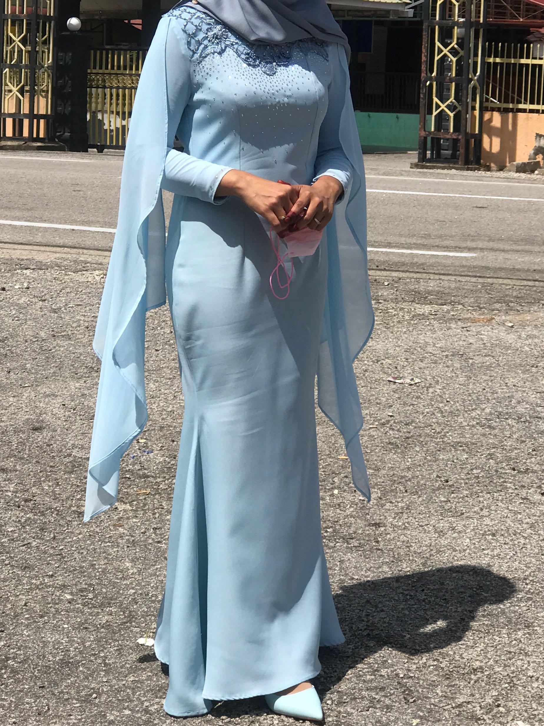 Baju nikah dinner sanding butik Women s Fashion Dresses Sets Traditional Ethnic wear on Carousell