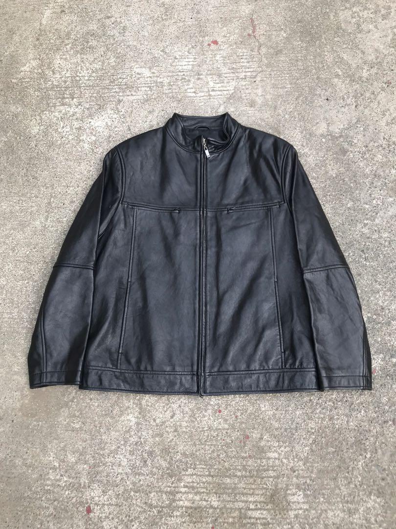 bachrach leather jacket