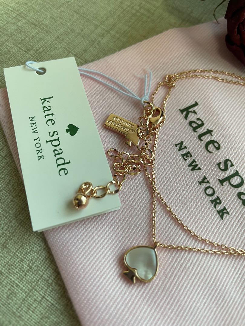Kate spade mother of pearl necklace on sale